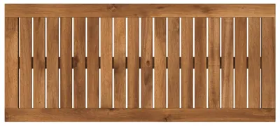 Imagen del producto de Tablero de mesa: 80,5 x 35 x 2 cm. Forma rectangular. Madera maciza de acacia