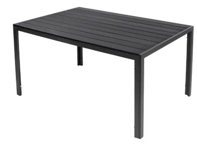 Produktbild von Zahradní stůl Comfort 150 x 90 cm s nedřevěnou deskou Hliníkový rám