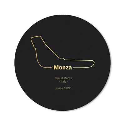 Produktbild von MuchoWow® Mauspad Mousepad Monza - Formel 1 - Rennstrecke 40x40 cm - Mousepads - Maus Mat - Pad - Mausunterlage - Schreibtisch Accessoires