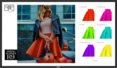 Produktbild von NEC MultiSync ME501 IR-2, Kiosk-Design, 127 cm (50"), LED, 3840 x 2160 Pixel, 18/7