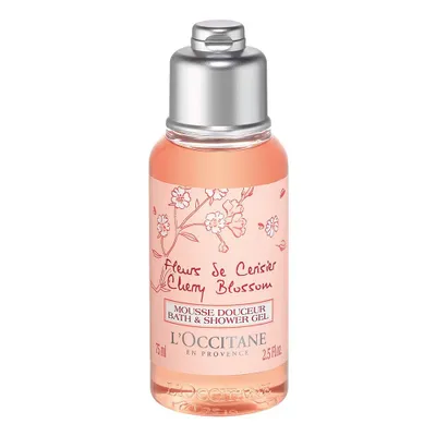 Zdjęcie produktu dla L'Occitane Cherry Blossom, Żel pod prysznic, 75 ml, Dorośli, Kobiety, Ciało, Skóra normalna