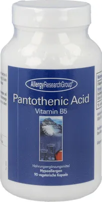 Produktbild von Allergy Research Group Pantothenic Acid- 90 veg Kapseln