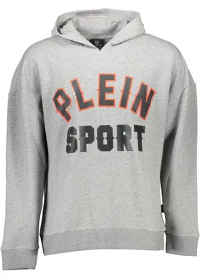 Produktbild von Plein Sport Herren Sweatshirt aus Baumwolle in Grau