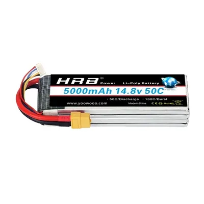 Produktbild von Lipo-Batterie, 14,8V, mehrere Kapazitätsoptionen, 148v 5000mah 50c