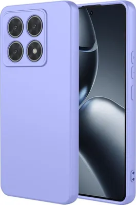 Obrázek produktu pro Pouzdro pro Xiaomi 14T - Zadní kryt Phonesta Soft Silk Silikonový - Fialové