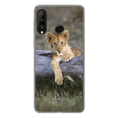 Produktbild von MuchoWow® Handyhülle Schutzhülle Hülle für Huawei P30 Lite Jungtier - Tier - Natur Silikon Softcase Handy Hülle - Handyhülle