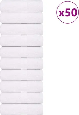 Produktbild von Gästetücher FROGN 50 Stk. Weiß 30x50 cm 360 g/m²
