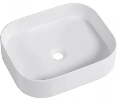 Immagine prodotto di CERANO - Lavabo in Vetroceramica Matteo - da appoggio - bianco lucido - 45x38 cm