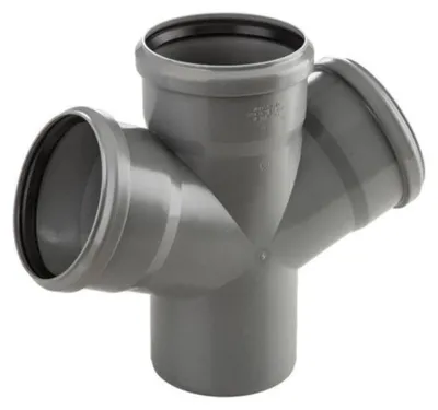 Produktbild von MagnaPlast HT PLUS Kreuz HTEA 50/50mm 67° 11400 Abwasser