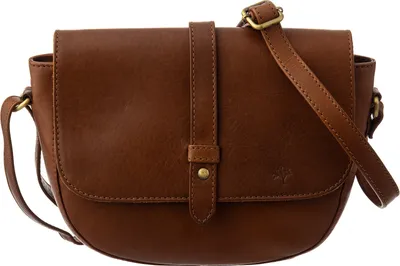Produktbild von Prato Jagdtasche Umhängetasche H400 Leder dark cognac