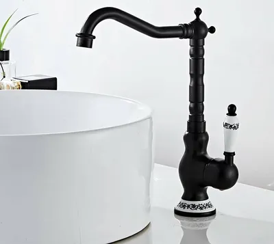 Zdjęcie produktu dla Bateria łazienkowa retro Jednouchwytowa bateria zlewozmywakowa