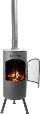 Produktbild von BonFeu Gartenöfen BONTINO - Ø 35 cm x H 164 cm