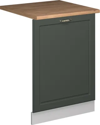 Produktbild von Vicco Geschirrspülblende Fame-Line, 60 cm , AP Eiche, Grün-Gold Landhaus/Weiß