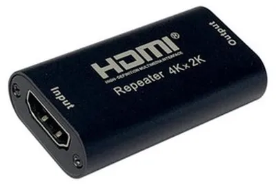 Obrázok produktu pre Aktívny HDMI predlžovač/repeater 4K 60 Hz, s dosahom až 30 metrov, s prenosom zvuku a videa