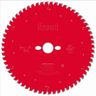 Image de Lame pour scie circulaire portative FREUD - Ø254 2,4/1,8 AL30 Z60 BA -5° - F03FS09755 -FR24W001M