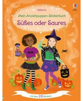 Immagine prodotto di Mein Anziehpuppen-Stickerbuch: Süßes oder Saures