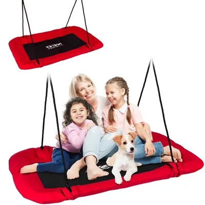 Obrázok produktu pre Hojdačka Čapí hnízdo Obdĺžniková hojdačka Swingo2 110 x 70 cm