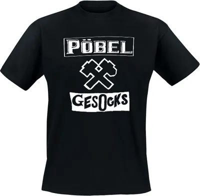 Produktbild von Pöbel & Gesocks - Ficken, Saufen..., T-Shirt