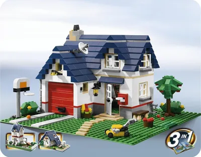 Produktbild von LEGO® Creator Haus mit Garage