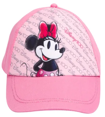 Produktbild von Disney Minnie Mouse Kappe für Mädchen - Kinder Cap Basecap Baseballkappe verstellbar Rosa