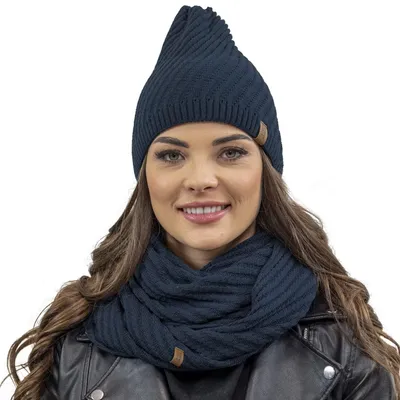 Obrázok produktu pre Teplá pletená čiapka pre dámy