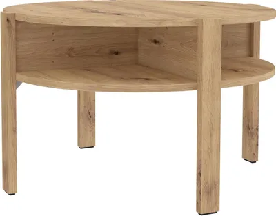 Produktbild von Couchtisch Kaffeetisch Sofatisch Wohnzimmertisch Beistelltisch Tisch "Topiros I" Artisan Eiche
