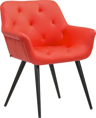 Produktbild von Esszimmerstuhl HLO-CP39 Kunstleder rot