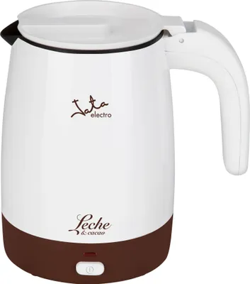 Immagine prodotto di JATA CL819 Scaldalatte. Per latte e cioccolato. Interno antiaderente. Senza PFOA. Elemento riscaldante nascosto. Si mantiene a 80º C. Facile da pulire. Capacità 1 litro.