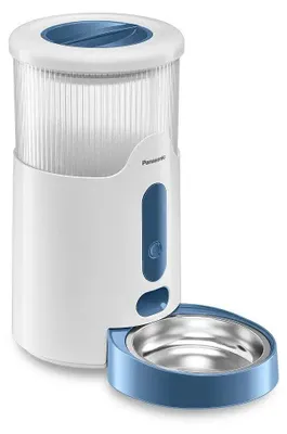 Obrázek produktu pro Panasonic CP-JNF01CW, Automatický podavač krmiva pro zvířata, Plast, Nerezová ocel, Bílá, Vnitřní, Univerzální, 2,8 l