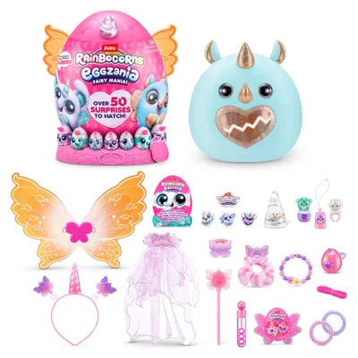 Plüschtier Fairy Mania, 37,7 cm, 35 Überraschungen, Schleim, Accessoires