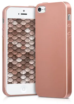 Produktbild von kwmobile 40816.31, Hauthülle, Apple, iPhone SE/5/5S, 10,2 cm (4"), Roségold