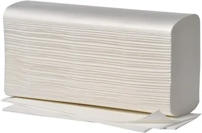 Zdjęcie produktu dla Papier ręcznikowy Fripa 203 x 320 mm W fałda jasny biały