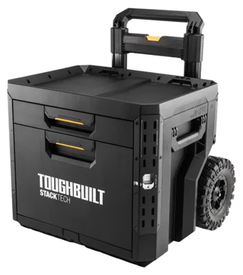 Produktbild von Toughbuilt STACKTECH rollbare Werkzeug Box abschliessbar mit 2 Schubladen ( TB-B1-D-R92 )