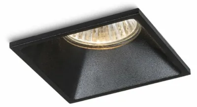 Zdjęcie produktu dla RED - DESIGN RENDL RENDL ZURI SQ Oprawa do zabudowy, czarna, 230 V, GU10, 35 W, R13391