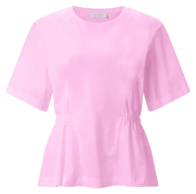 Produktbild von Rich & Royal (4) Mat Mix T-Shirt with Peplum soft orchid soft orchid XS