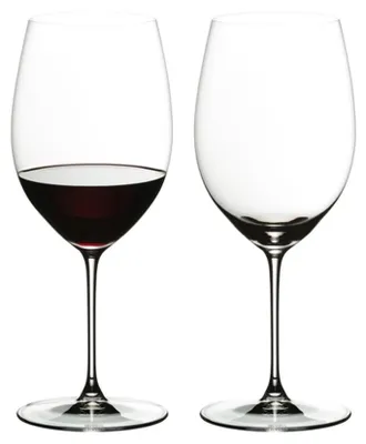 Immagine prodotto di Set di bicchieri Riedel Veritas, ideali per Cabernet Sauvignon e Merlot