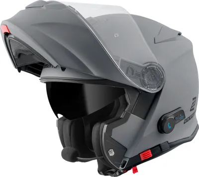 Produktbild von Bogotto H271 BT Bluetooth Klapphelm, grau matt, S
