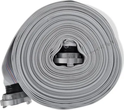 Produktbild von vidaXL Feuerwehrschlauch Flachschlauch 20 m C-Storz Kupplungen 2 Zoll