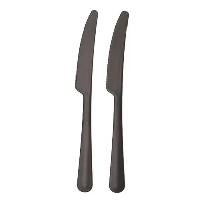 Obrázok produktu pre PAPSTAR 96527 PAPSTAR Mehrweg-Messer, Kunststoff schwarz, 200 St.