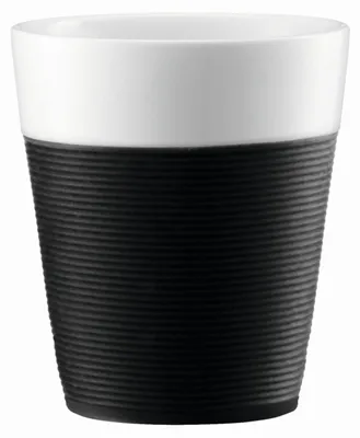 Image de Bodum Tasse Bistro Porcelaine noir 300 ml - 2 pièces