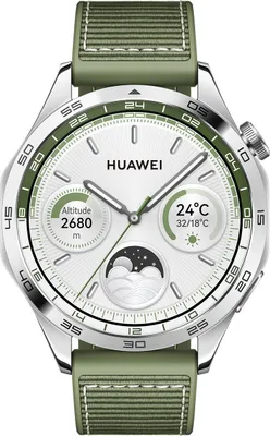 Produktbild von Huawei WATCH GT 4, 3,63 cm (1.43"), AMOLED, 32 GB, WLAN, GPS, 48 g
