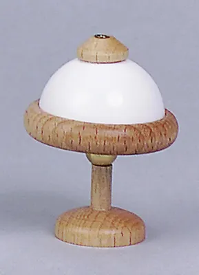 Produktbild von Tischlampe mit Holzfuß, für Puppenhaus