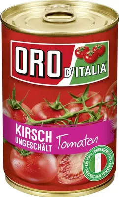 Immagine prodotto di Pomodori ciliegini Hengstenberg Oro di Parma non pelati in scatola 400g