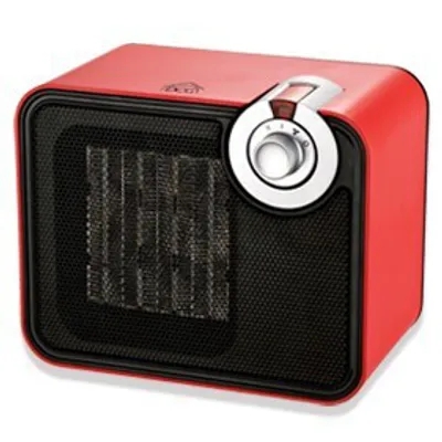 Immagine prodotto di DCG Eltronic SA9107 Riscaldatore elettrico per ambienti Nero, Rosso 1500 W Radiatore