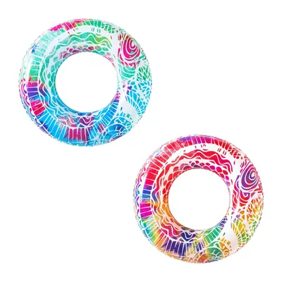Produktbild von Bestway 36084, Blau, Grün, Pink, Schwimmring, Vinyl, 10 Jahr(e), 91 cm, 320 g