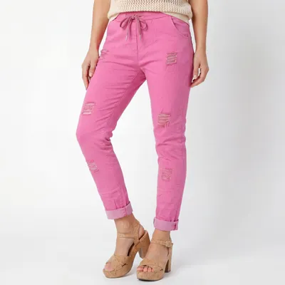 Produktbild von Stretchhose OriginalYou Schlupfhose leichte Freizeithose 36-48 für Damen