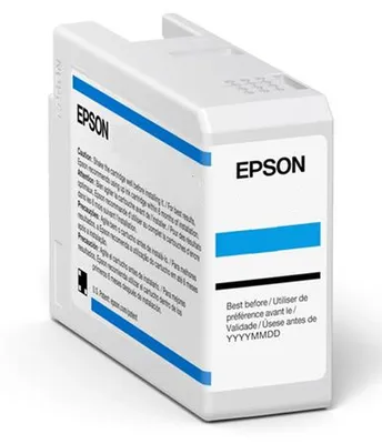 Image de Epson C13T47A200 Epson Tintenpatrone cyan T 47A2 50 ml Ultrachrome Pro 10