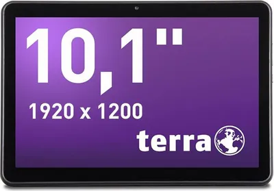 Produktbild von TERRA PAD 1006V2, 25,6 cm (10.1"), 1920 x 1200 Pixel, 64 GB, 4 GB, Android 12, Schwarz