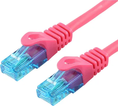 Immagine prodotto di LOGON TCU55U015M Cavo di rete magenta 1,5 m Cat5e U/UTP (UTP) (TCU55U015M)