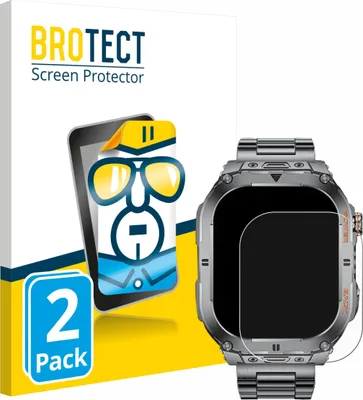Produktbild von 2x Für SUNKTA EF9-A 2.13" Schutzfolie BROTECT Displayschutz Display Schutz Folie Klar Transparent